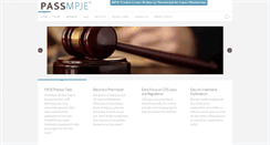 Desktop Screenshot of passmpje.com